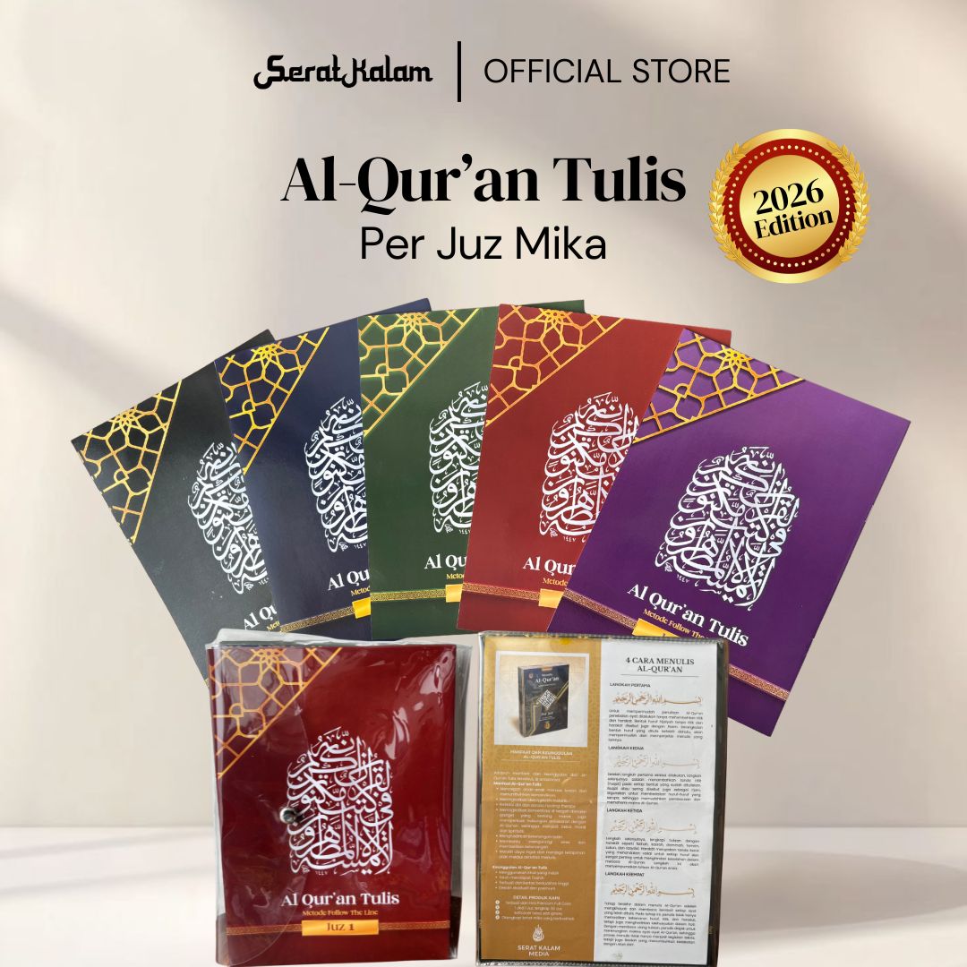 Al-Quran Tulis Per Juz Mika 30 Edisi 2026 by Serat Kalam 
