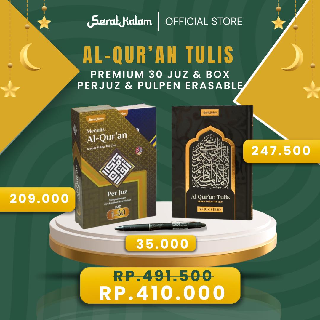 [SPESIAL RAMADHAN] Al-Qur'an Tulis Premium & Per Juz Bundling