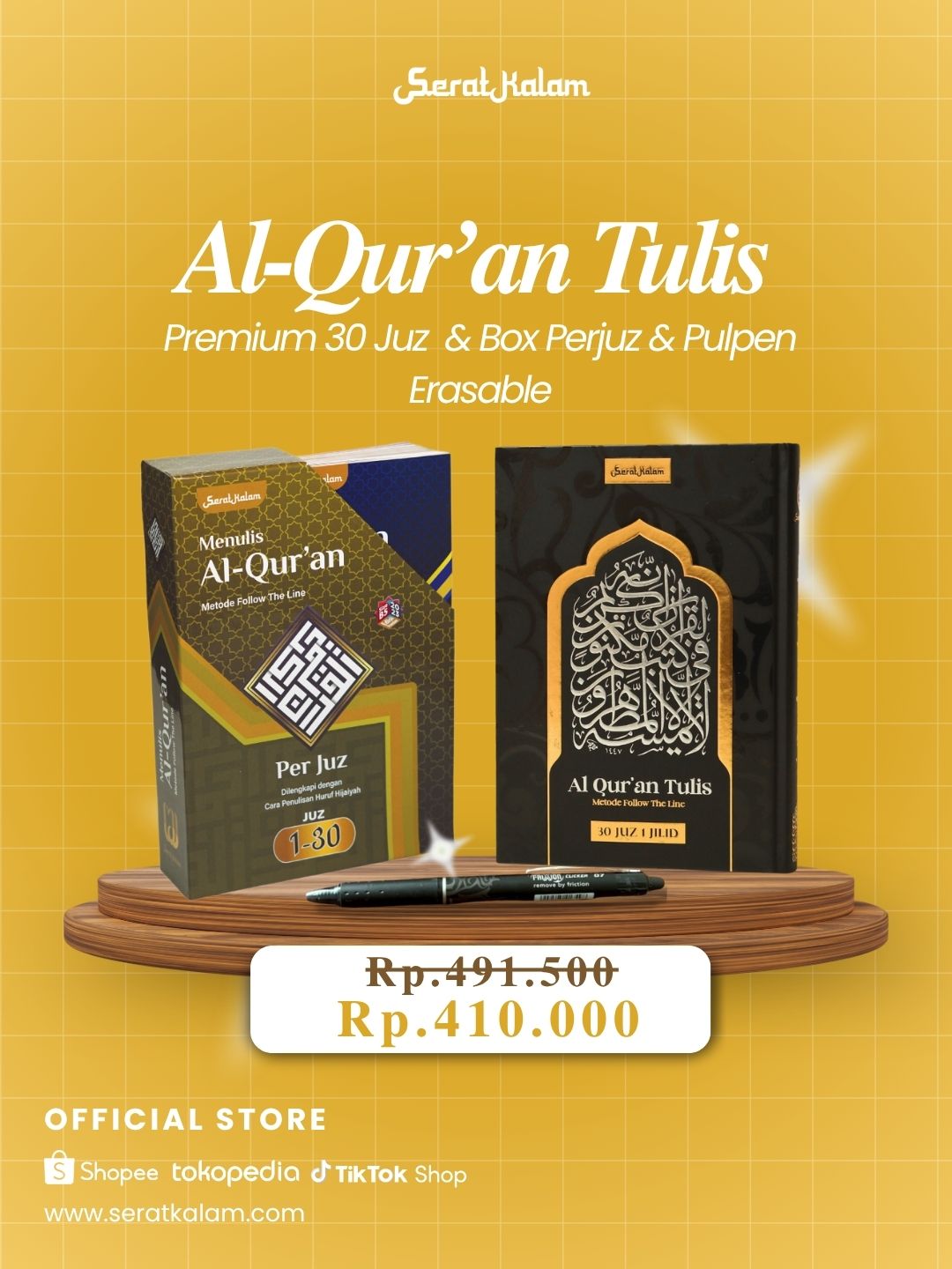 [BUNDLING MUHARRAM] Al-Qur'an Tulis Premium & Per Juz Bundling