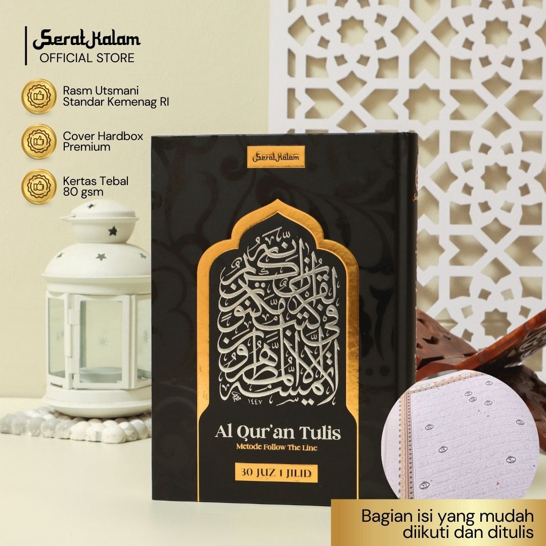 [GOES TO 8.8 SALE] Serat Kalam - Al-Quran Tulis Premium & Per Juz Bonus Pulpen Bisa Dihapus Erasable Pen