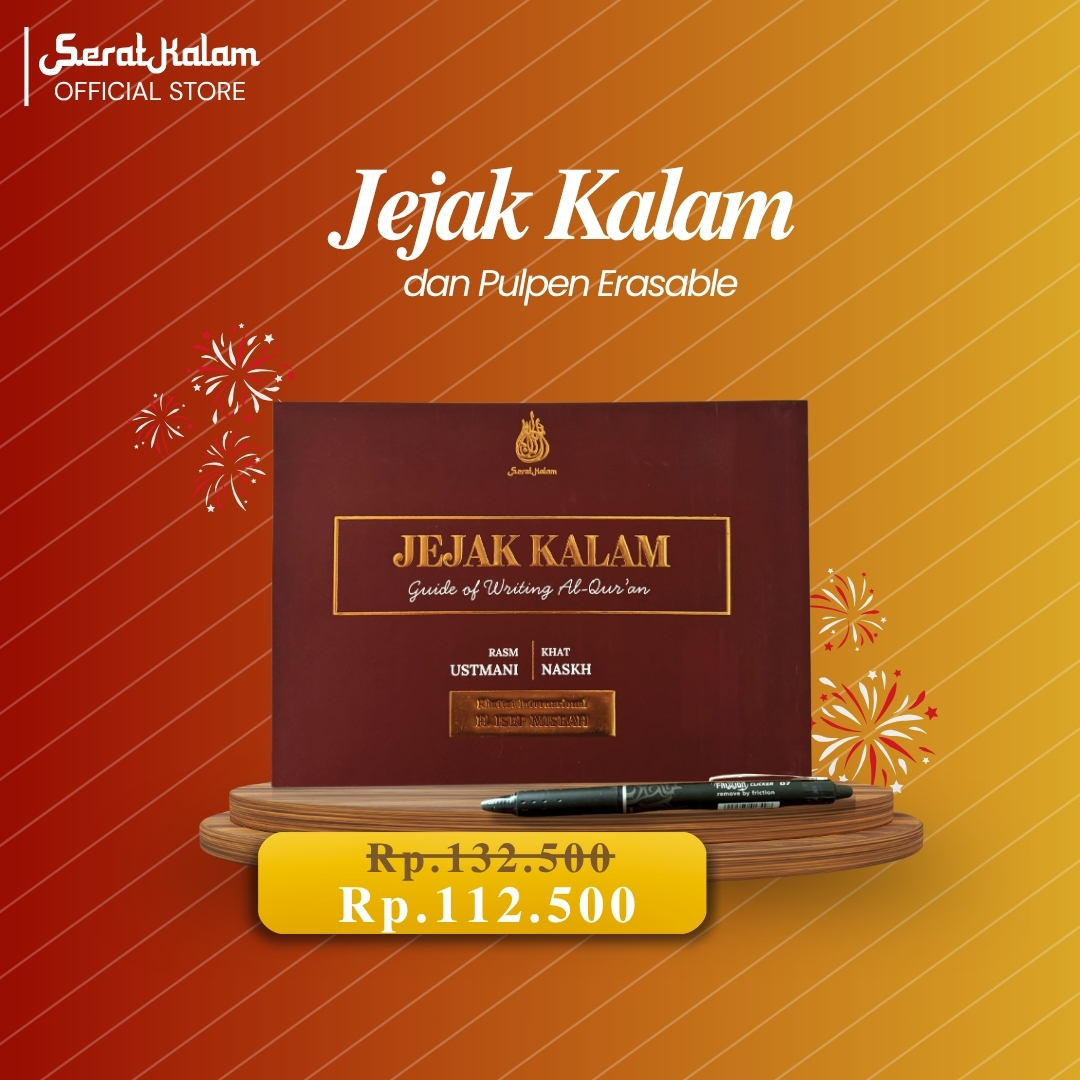[GOES TO 8.8 SALE] Serat Kalam - Jejak Kalam & Pulpen Bisa Dihapus Erasable