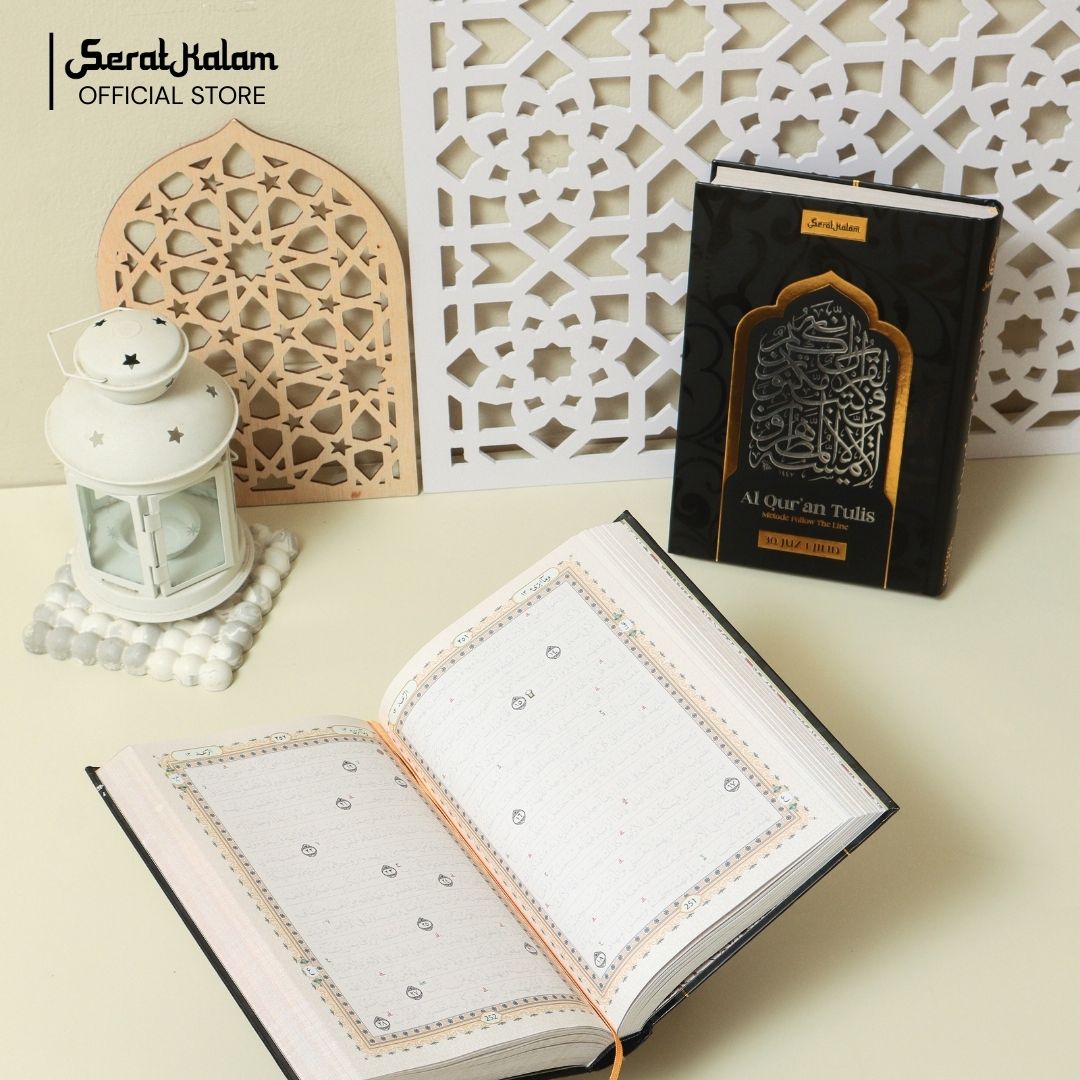 [GOES TO 8.8 SALE] Serat Kalam - Al-Quran Tulis Premium & Jejak Kalam Bonus Pulpen Bisa Dihapus Erasable Pen